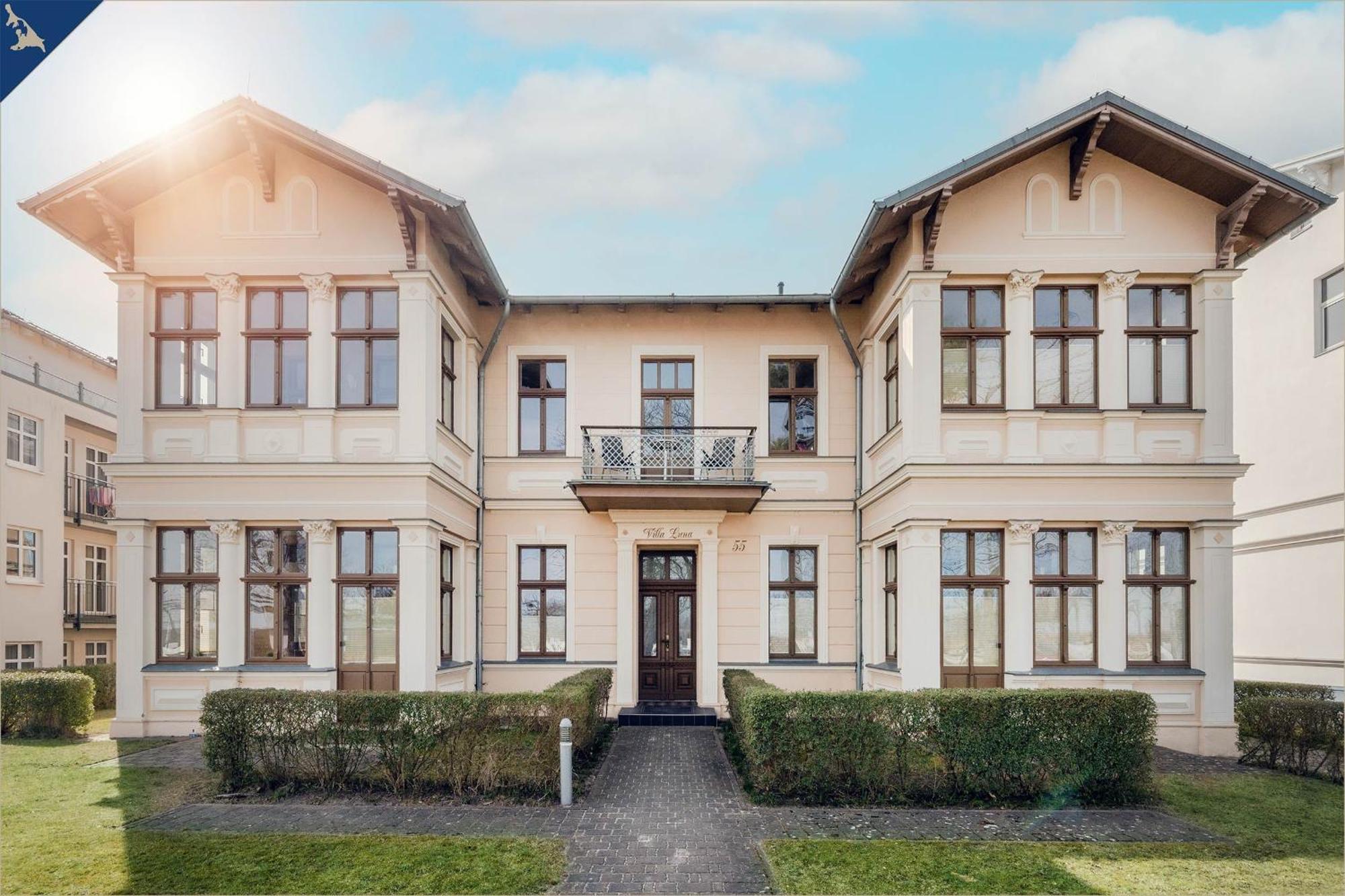 Villa Luna Ferienwohnung Achterdeck Heringsdorf  Buitenkant foto